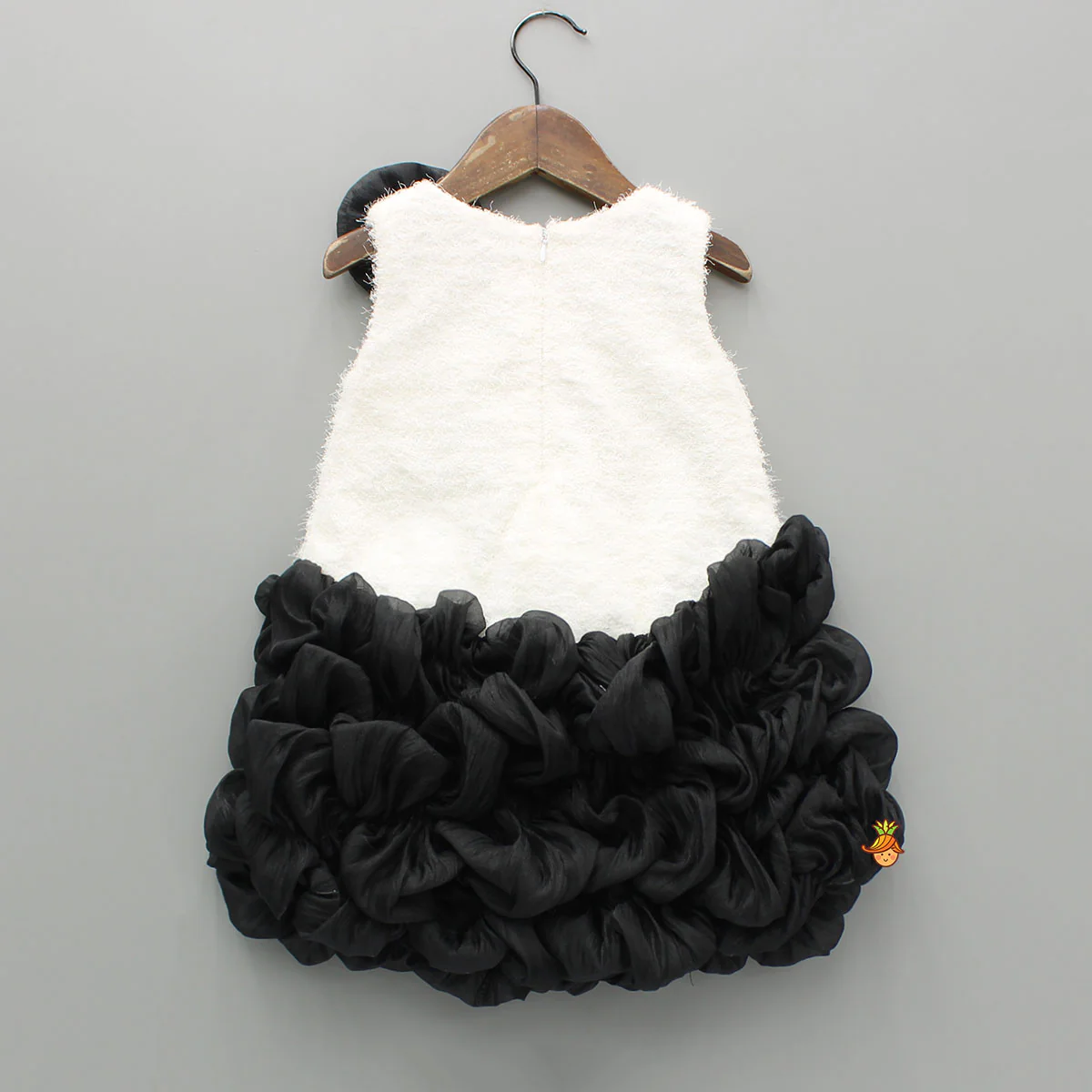 Embellished Dress With Ruffled Detailing - Image 2