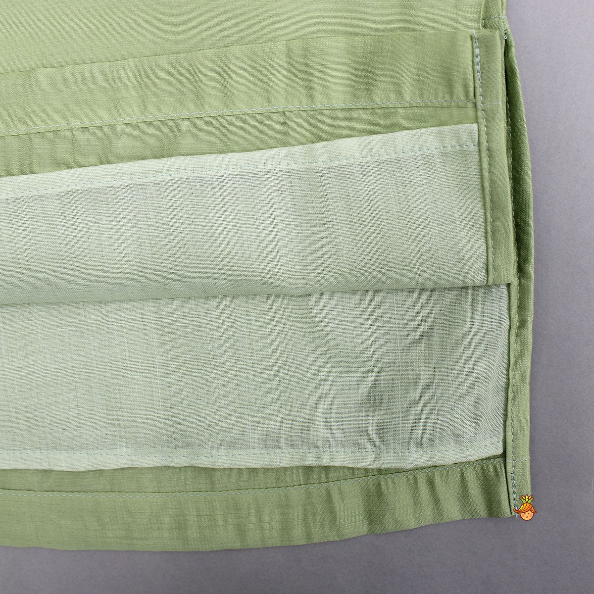 Embroidered Green Kurta And Pyjama - Image 5