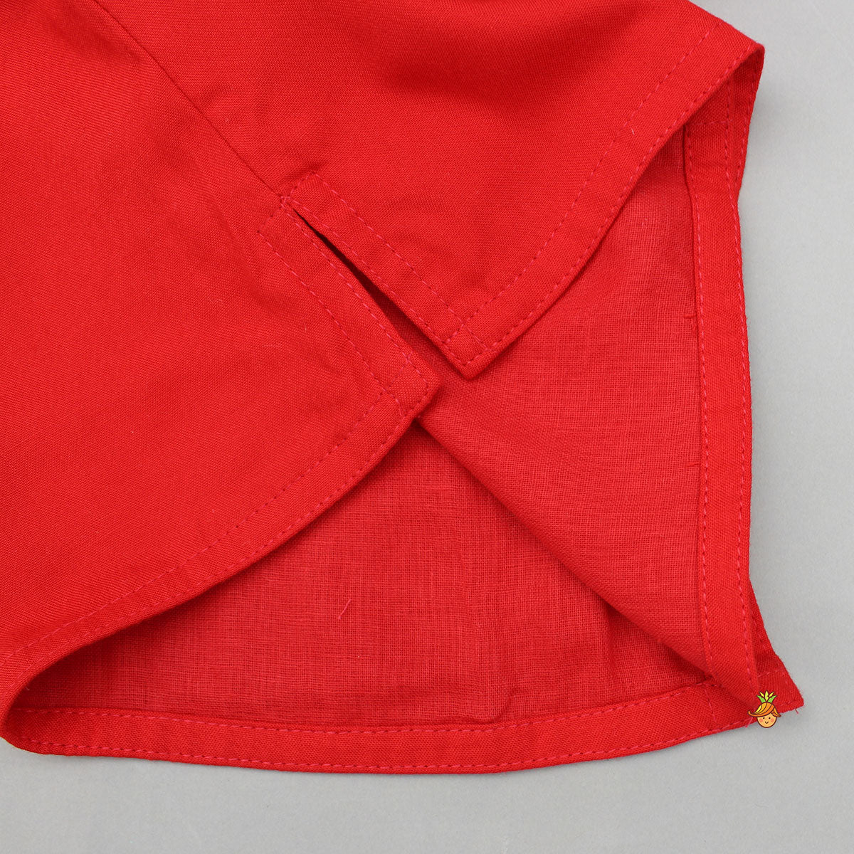 Embroidered Kurta And Dhoti With Cap And Booties - Image 6