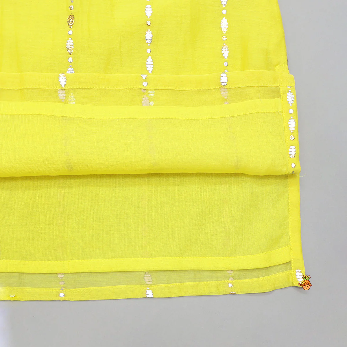 Embroidered Placket Kurta With Pyjama - Image 5