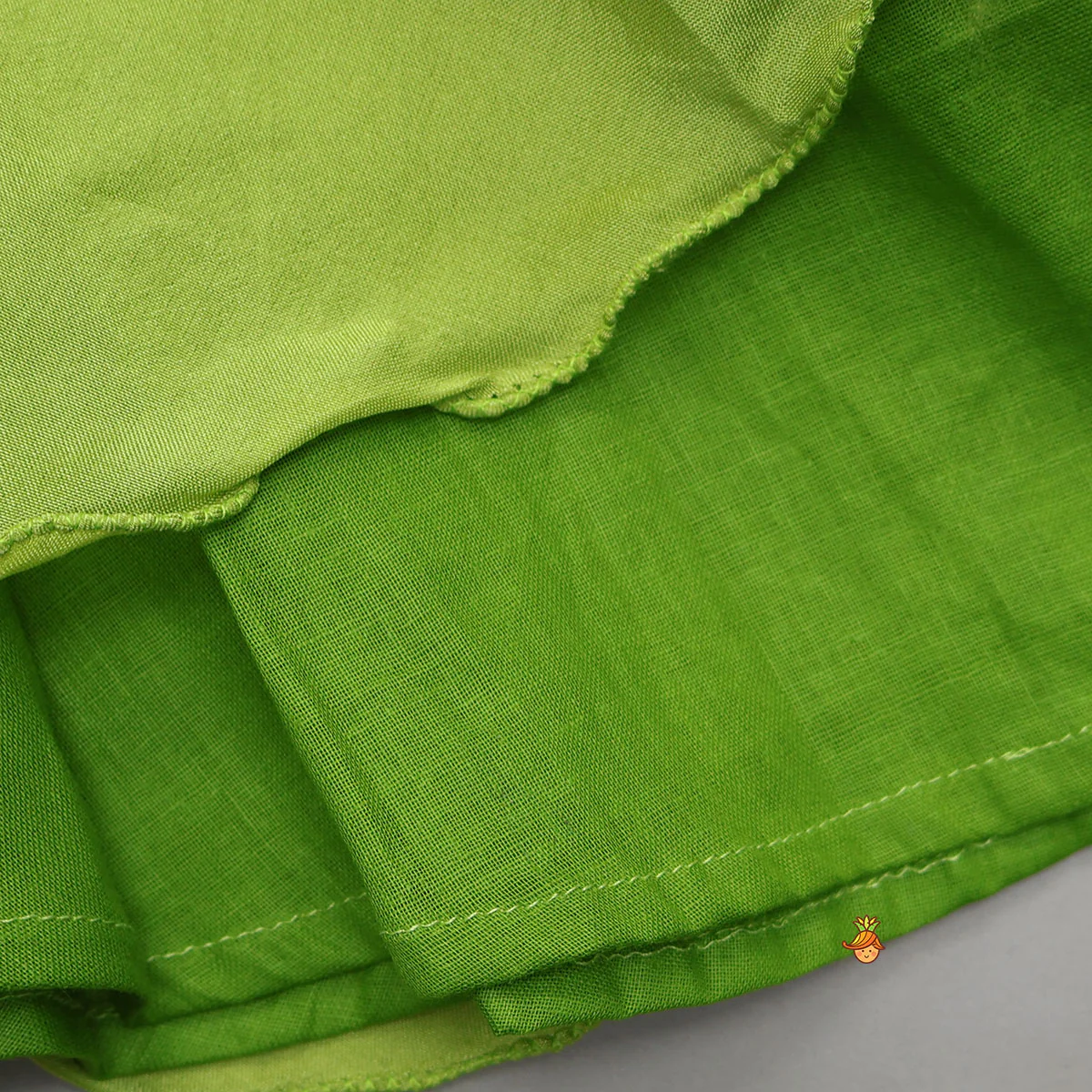 Embroidered Yoke Kurti And Dhoti Pant - Image 5