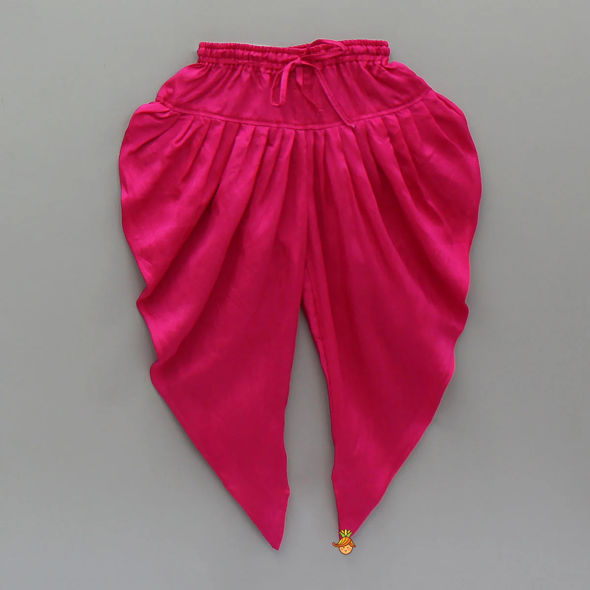 Embroidered Yoke Tassels Enhanced Kurti And Dhoti - Image 4