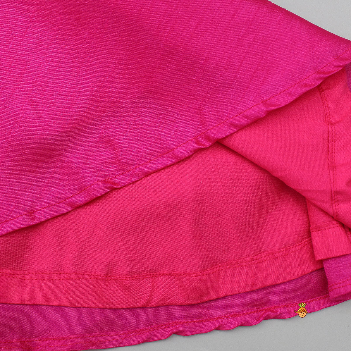 Embroidered Yoke Tassels Enhanced Kurti And Dhoti - Image 5