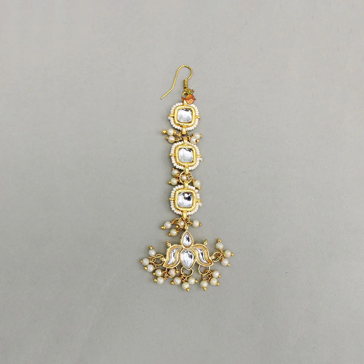 Ethnic Artificial Stones Embellished Maang Tikka
