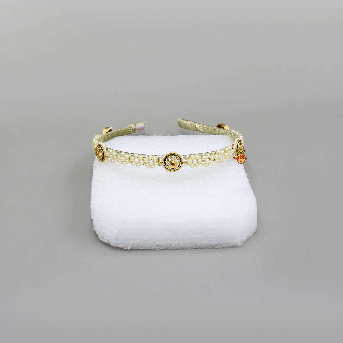 Ethnic Floral Embellished Hair Band - Image 2