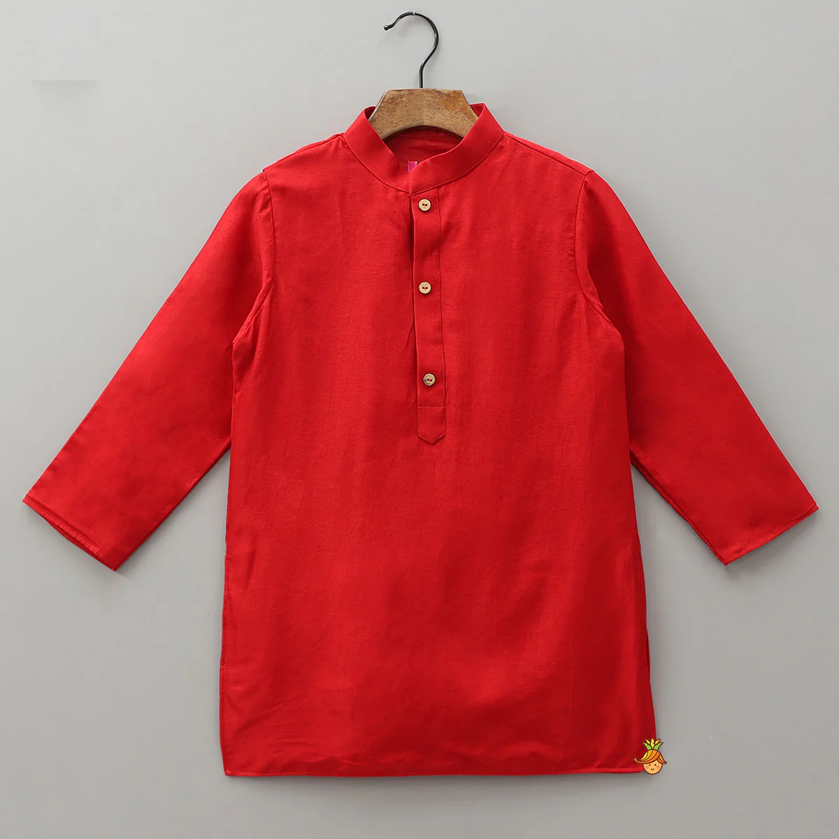 Ethnic Kurta With Embroidered Jacket And Pyjama - Image 4