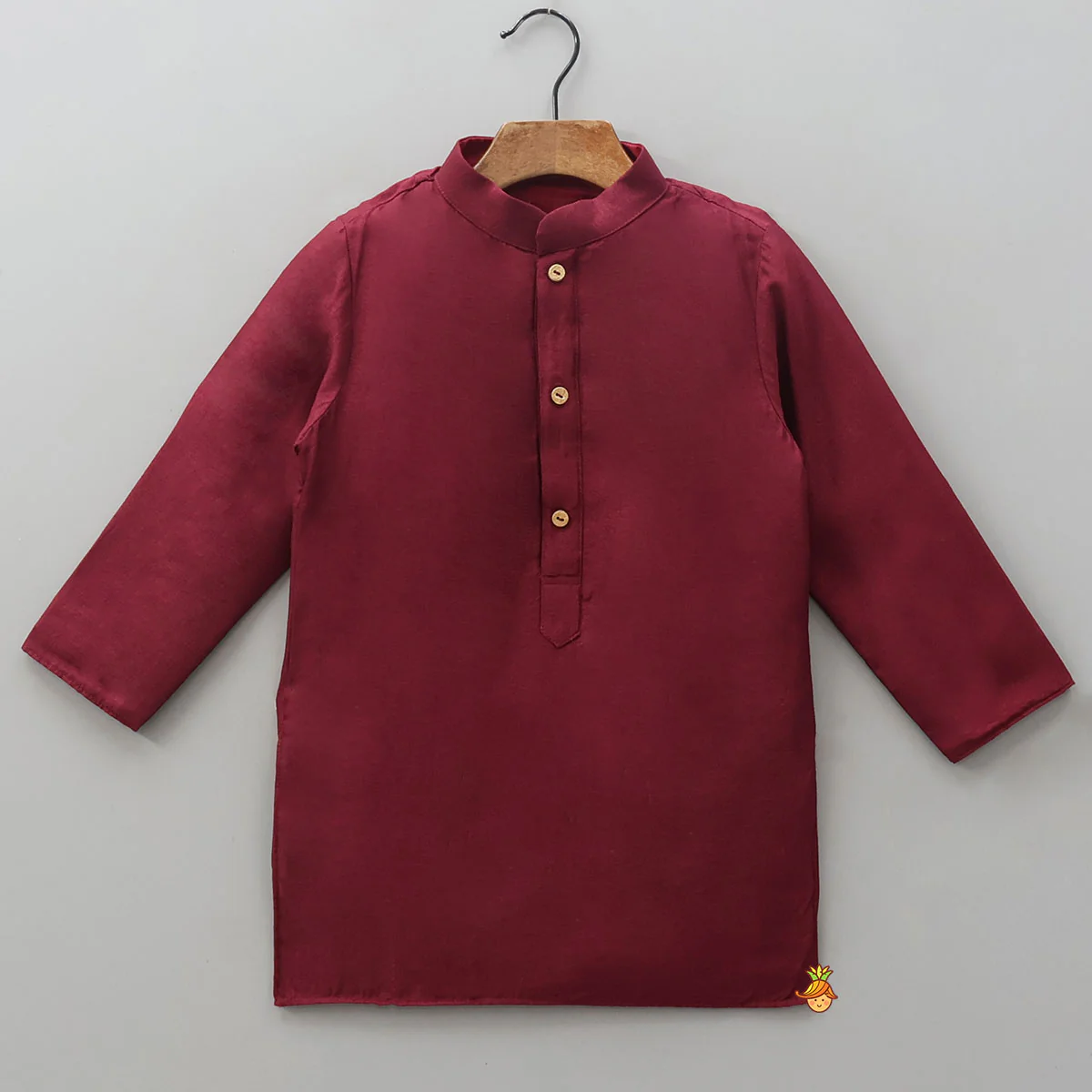 Ethnic Kurta With Embroidered Jacket And Pyjama - Image 4