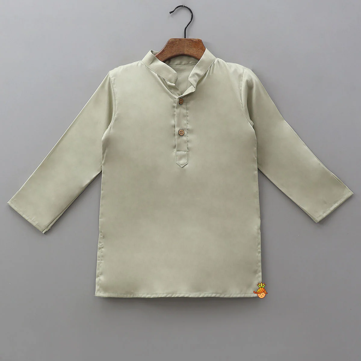 Ethnic Kurta With Front Open Brocade Jacket And Matching Pyjama - Image 4