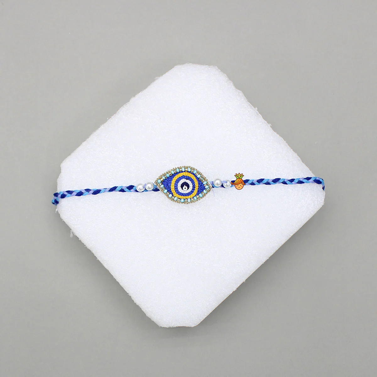Evil Eye Braided Rakhi - Image 3