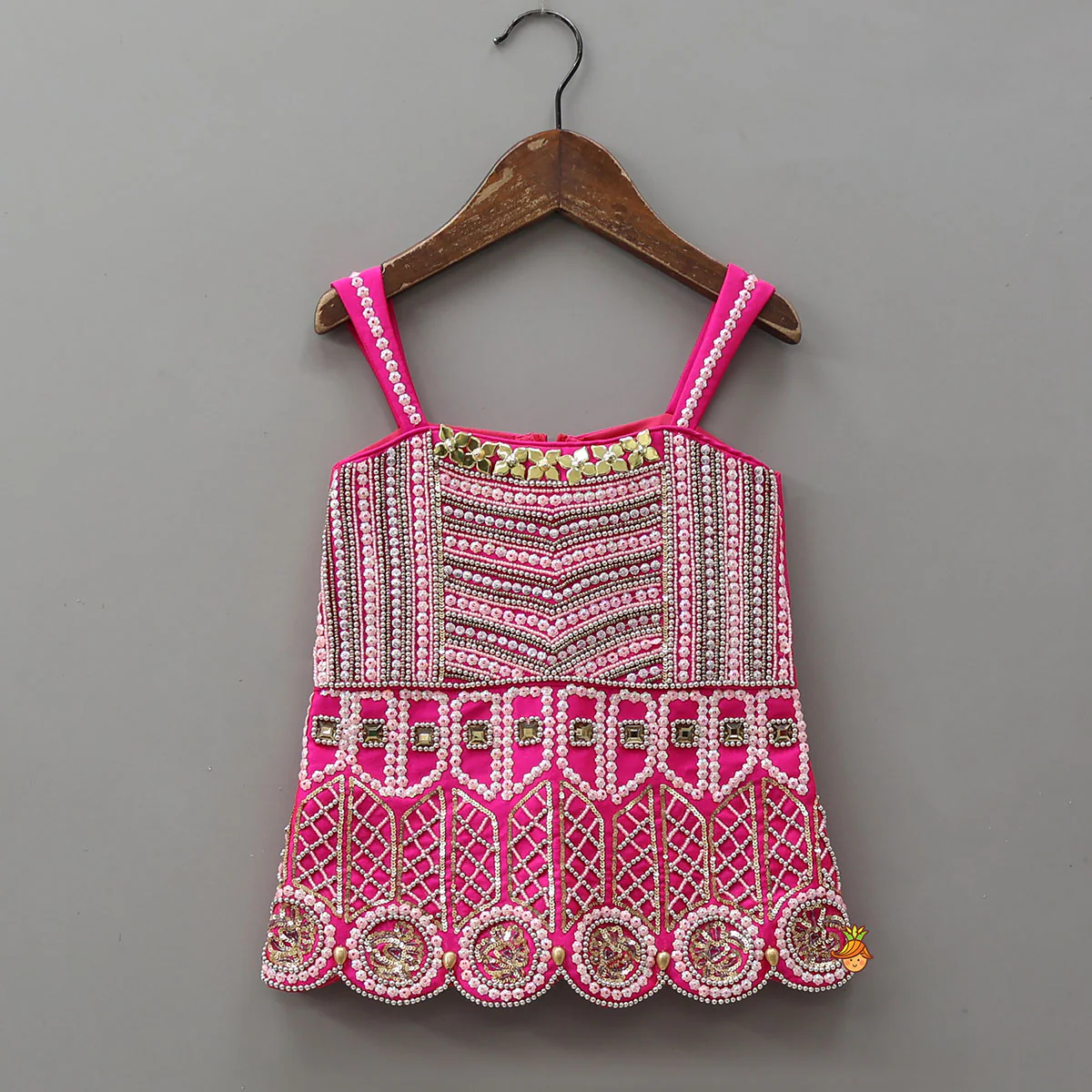 Exquisite Kurti With Flared Sharara And Dupatta - Image 4
