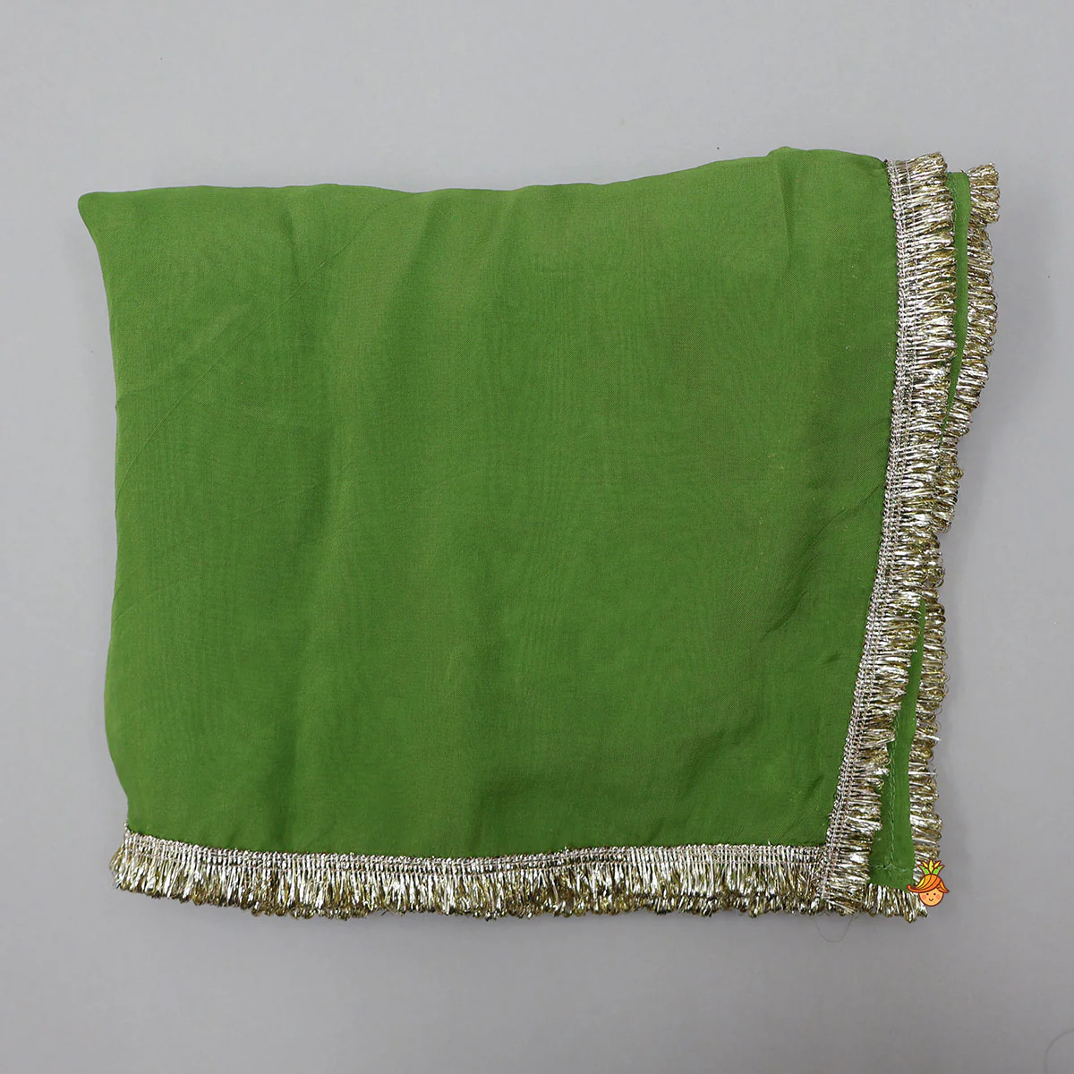 Exquisite Velvet Hand Embroidered Kurti With Shimmery Palazzo And Dupatta - Image 7