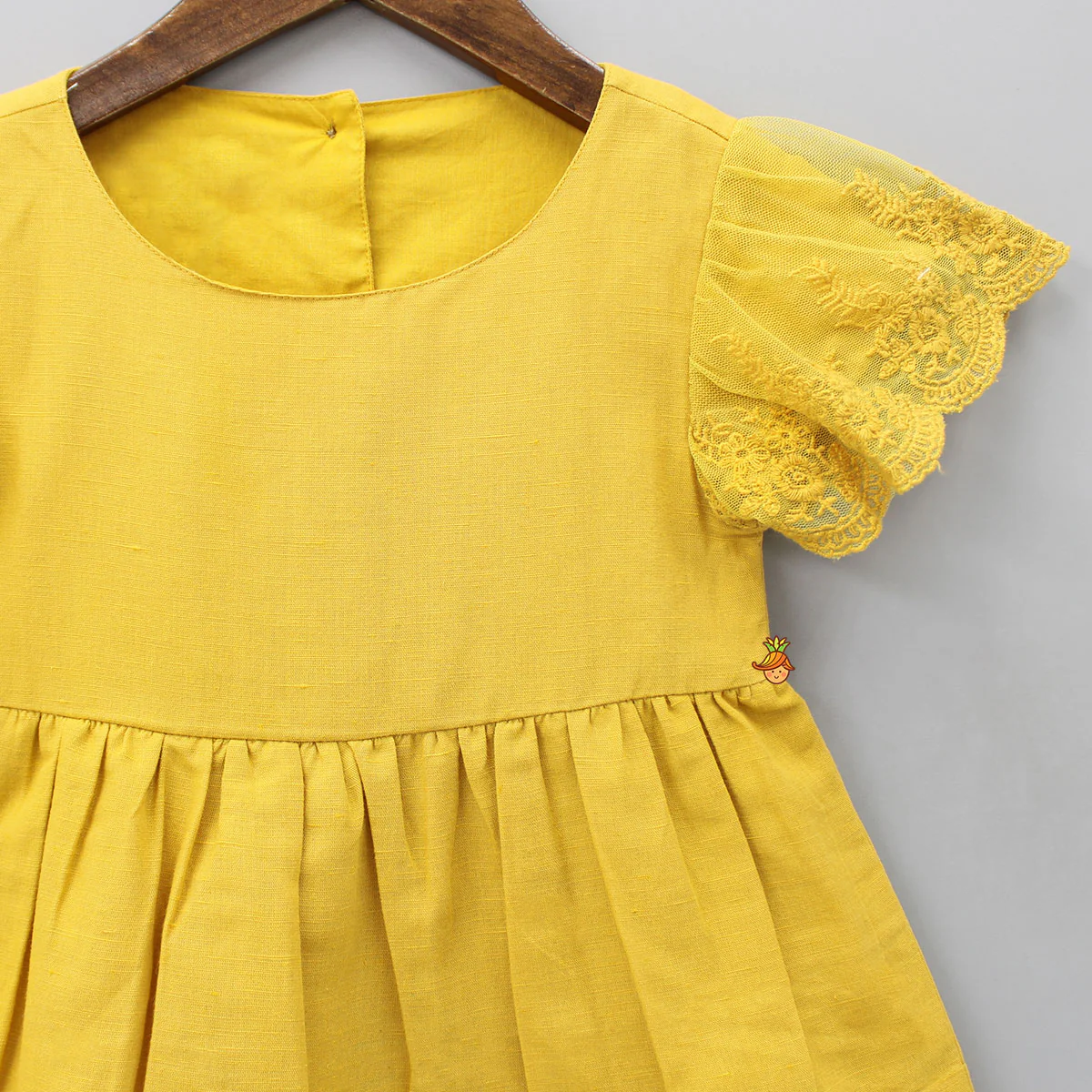 Fancy Lace Detailed Dress At Hems - Image 3
