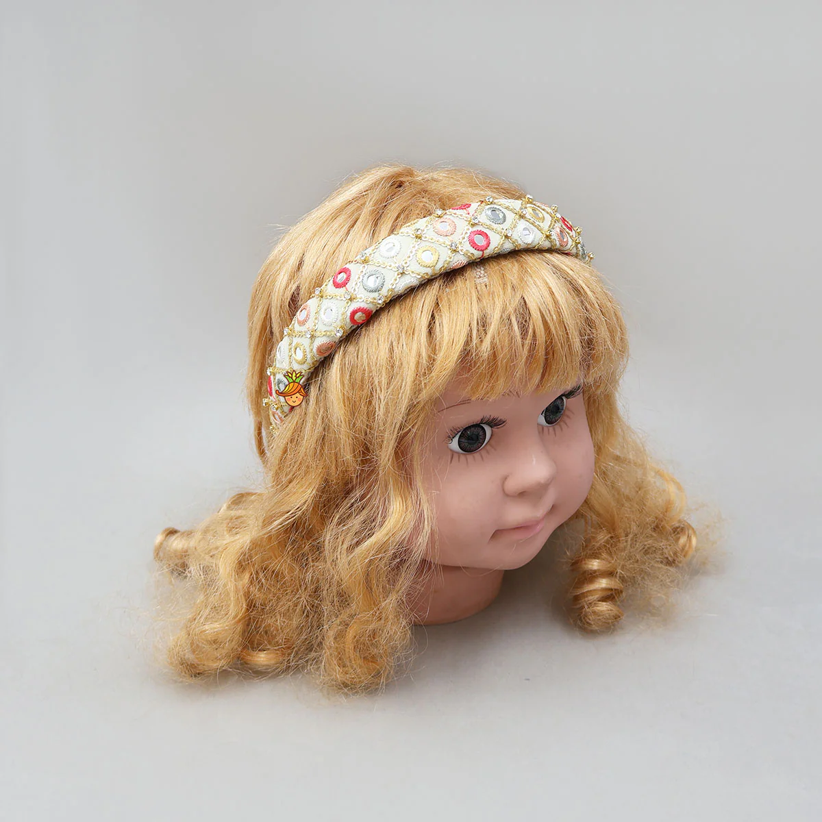 Faux Mirror Work Hair Band - Image 5