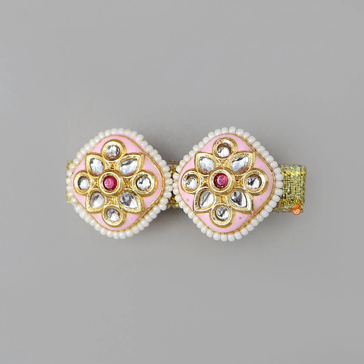 Floral Inspired Design Hair Clips - Set Of 2 - Image 3