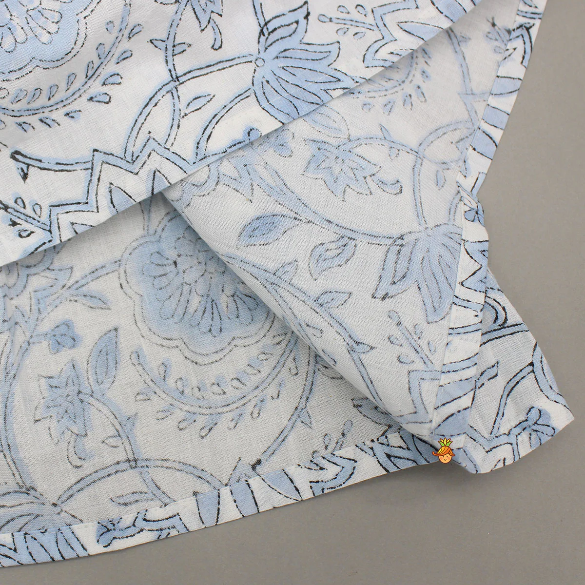 Floral Printed Dress With Bloomer And Headband - Image 7