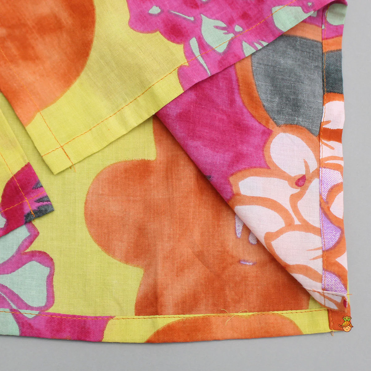 Floral Printed Multicoloured Kurta With Pyjama - Image 5