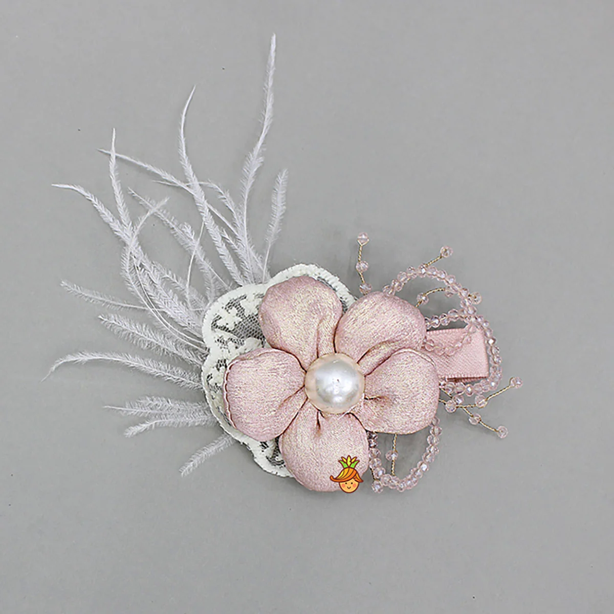 Floral Shimmery Hair Clip - Image 3