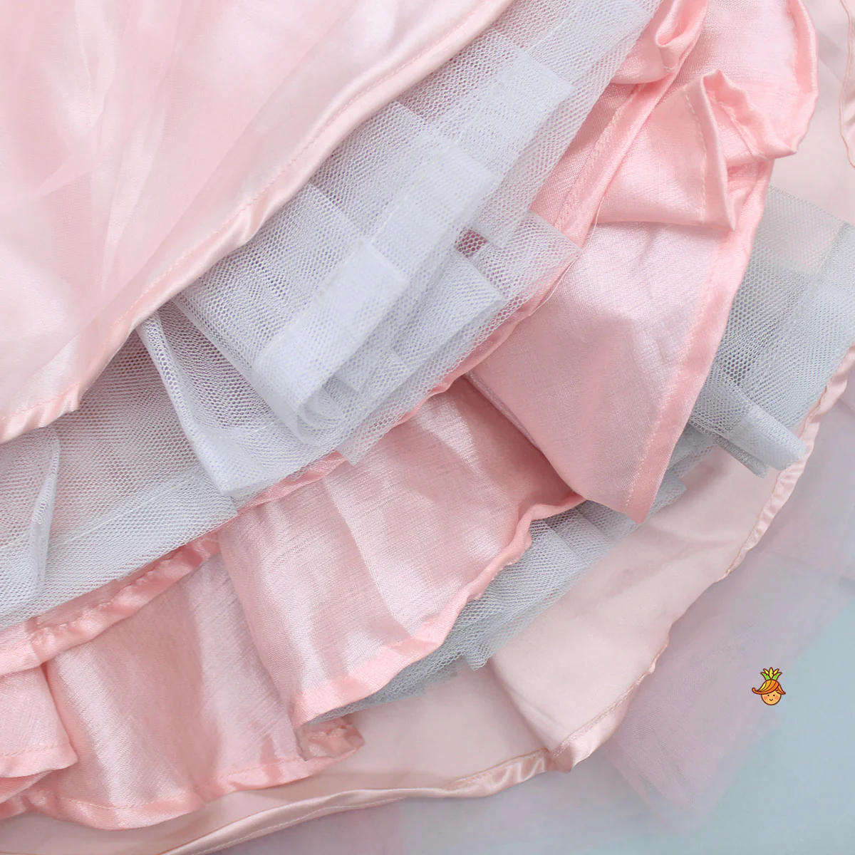 Flower Enhanced Butterfly Wings Dress With Head Band - Image 6