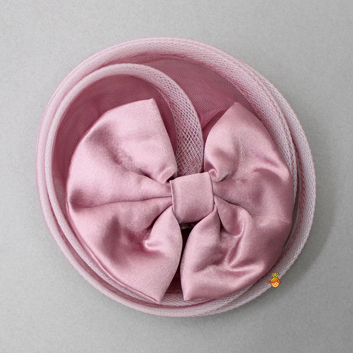 Flower Enhanced Pink Butterfly Wings Dress With Head Band - Image 7