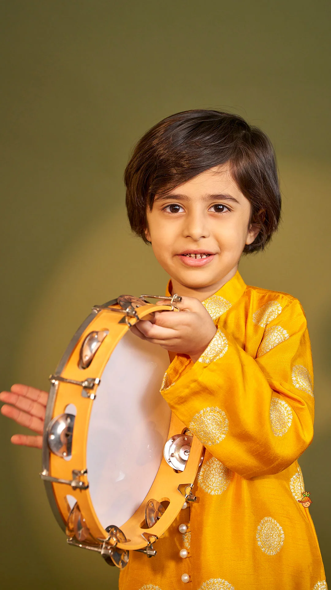 Front Open Ethnic Kurta And Pyjama - Image 8