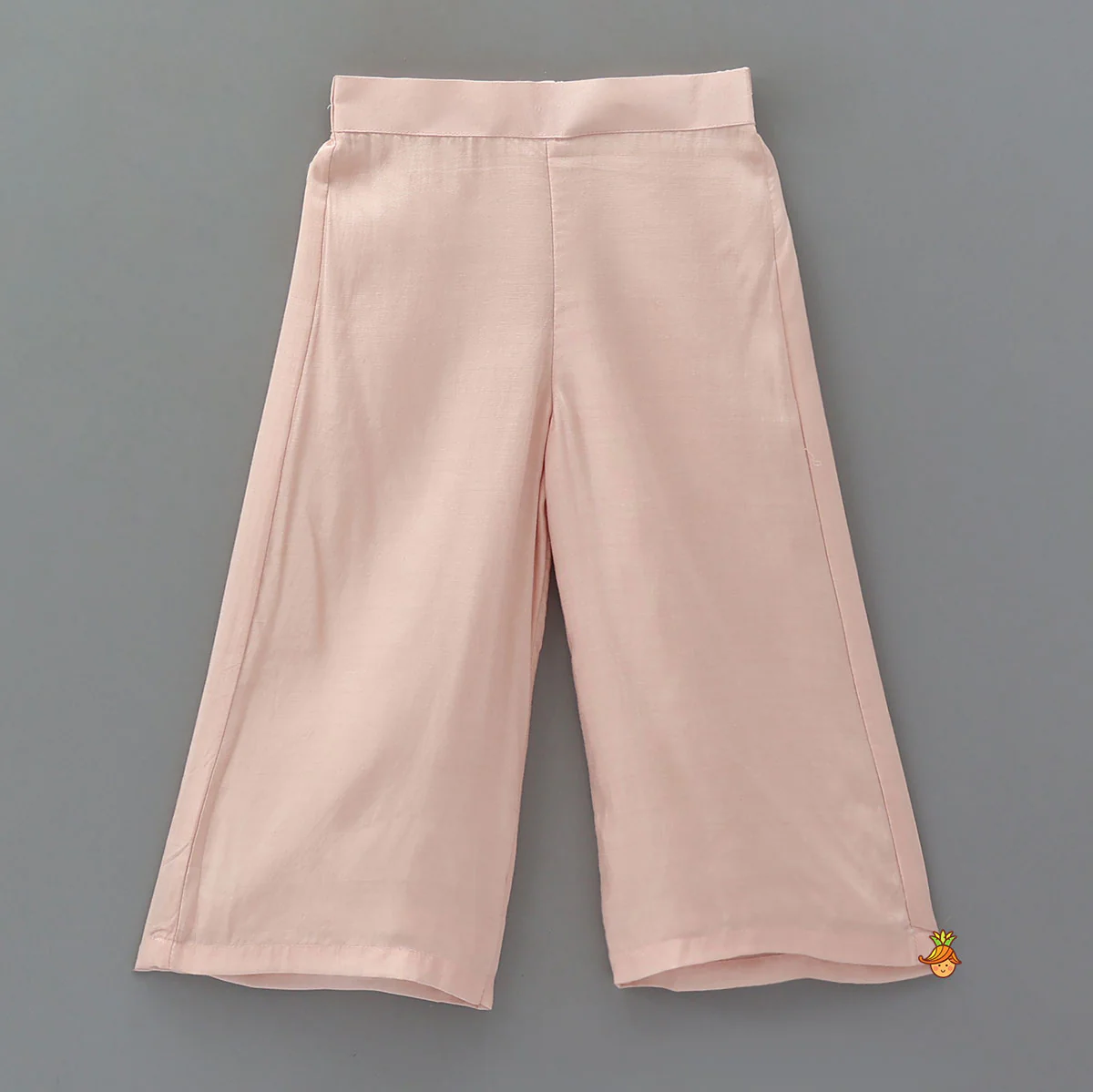 Front Open Tie-Up Top And Palazzo Pant - Image 4