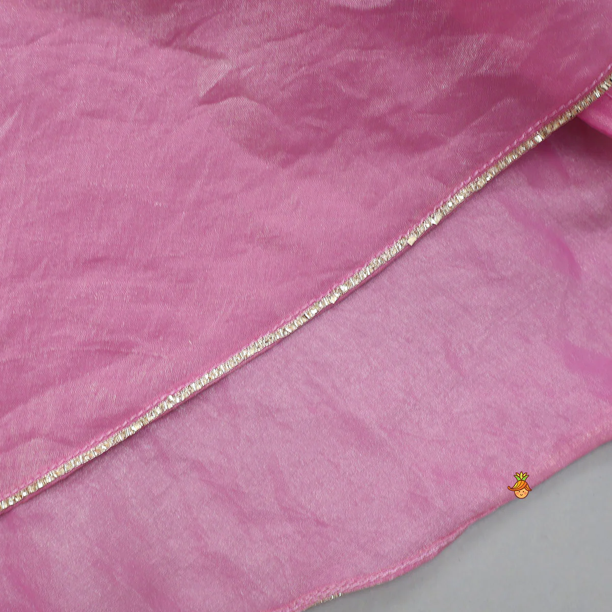 Front Slit Sheen Kurti And Sharara - Image 5
