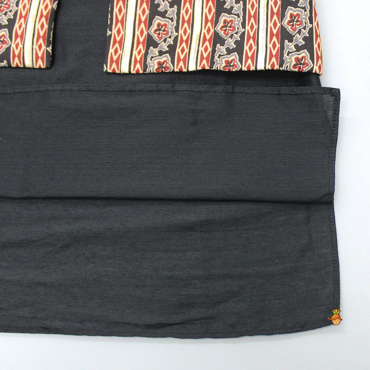 Gota Lace Detailed Jacket Style Kurta And Pyjama - Image 5