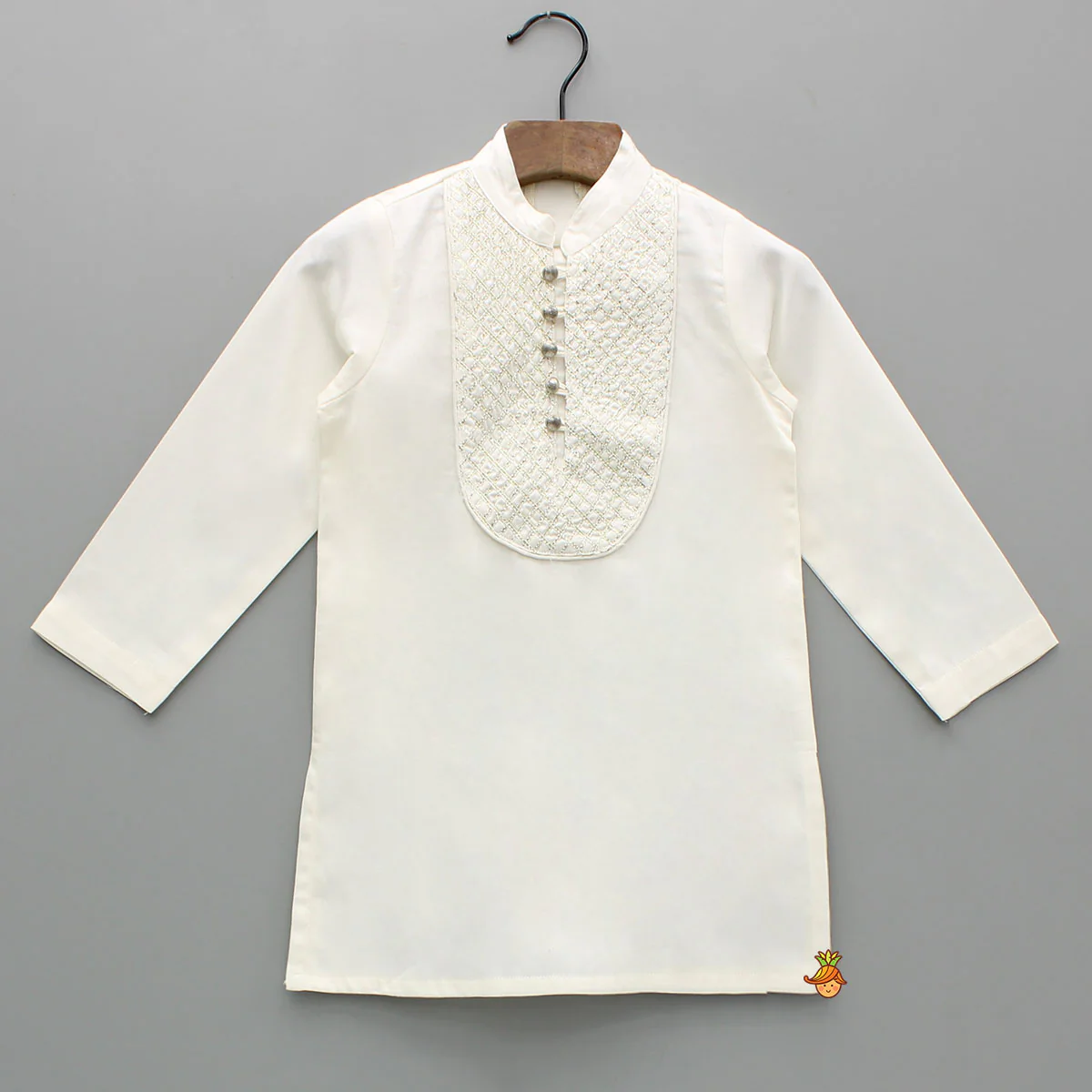 Gota Lace Detailed Kurta And Pyjama - Image 3