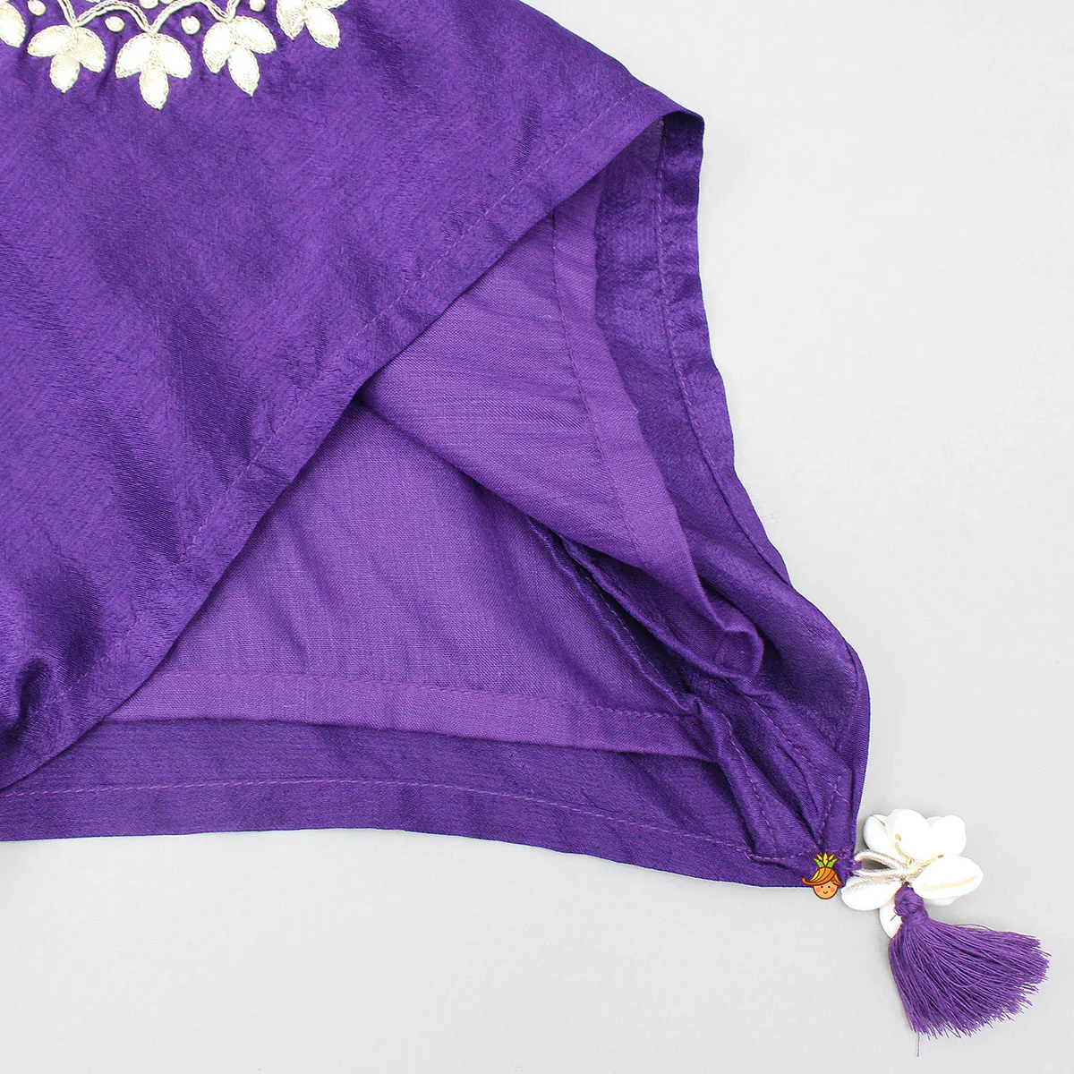 Gota Work Stylish Flared Top With Palazzo - Image 5