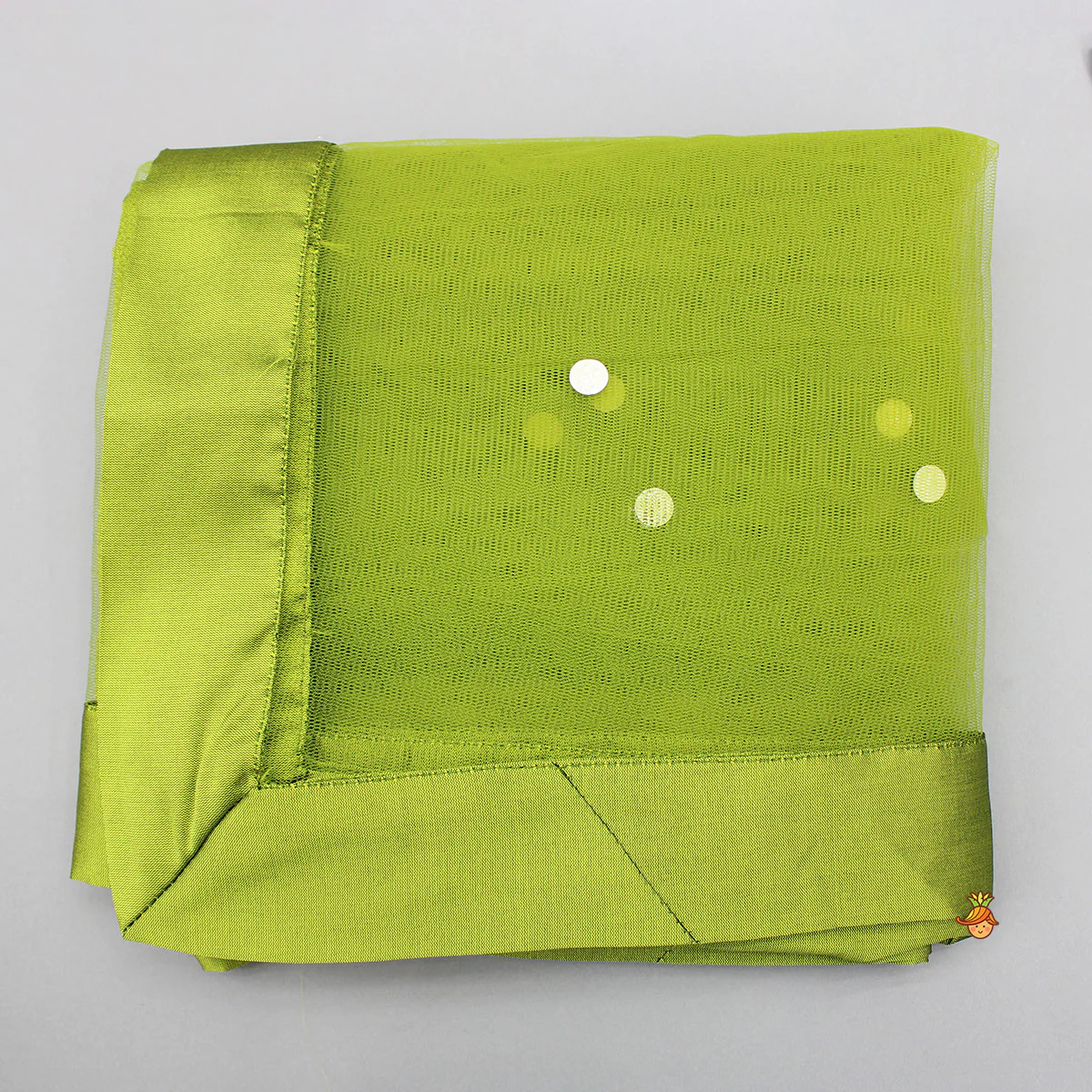 Green Embellished Stylish Top And Lehenga With Matching Dupatta - Image 8