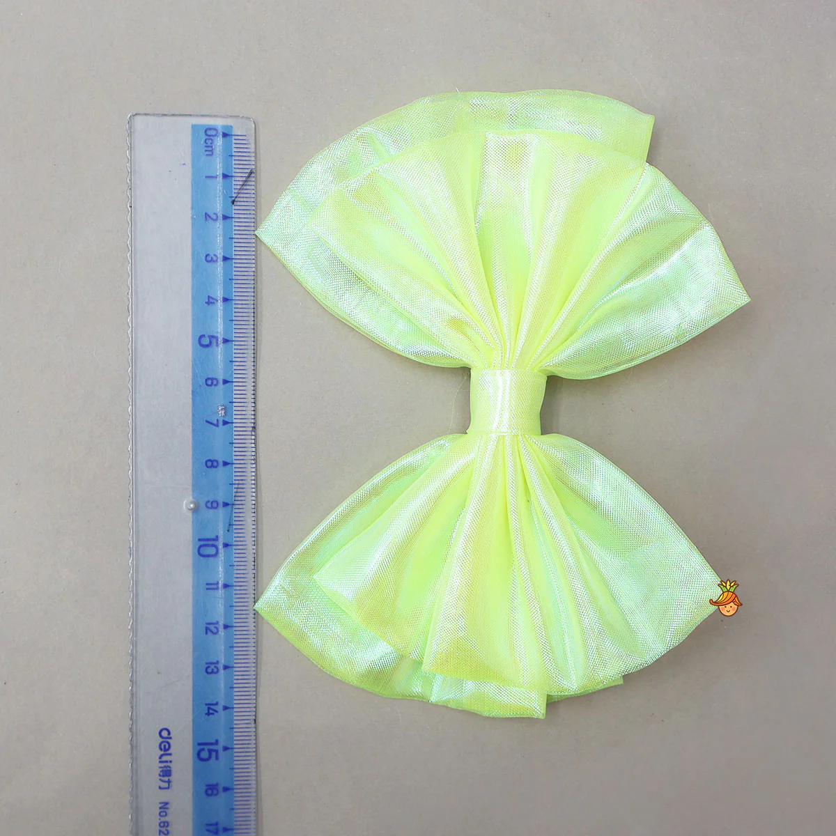 Green Shimmery Cute Hair Clip - Image 4
