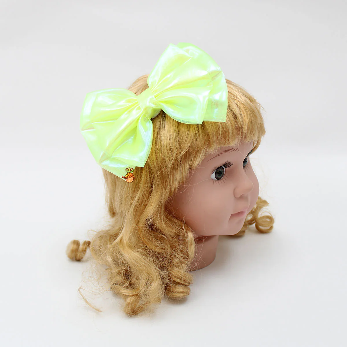 Green Shimmery Cute Hair Clip - Image 5