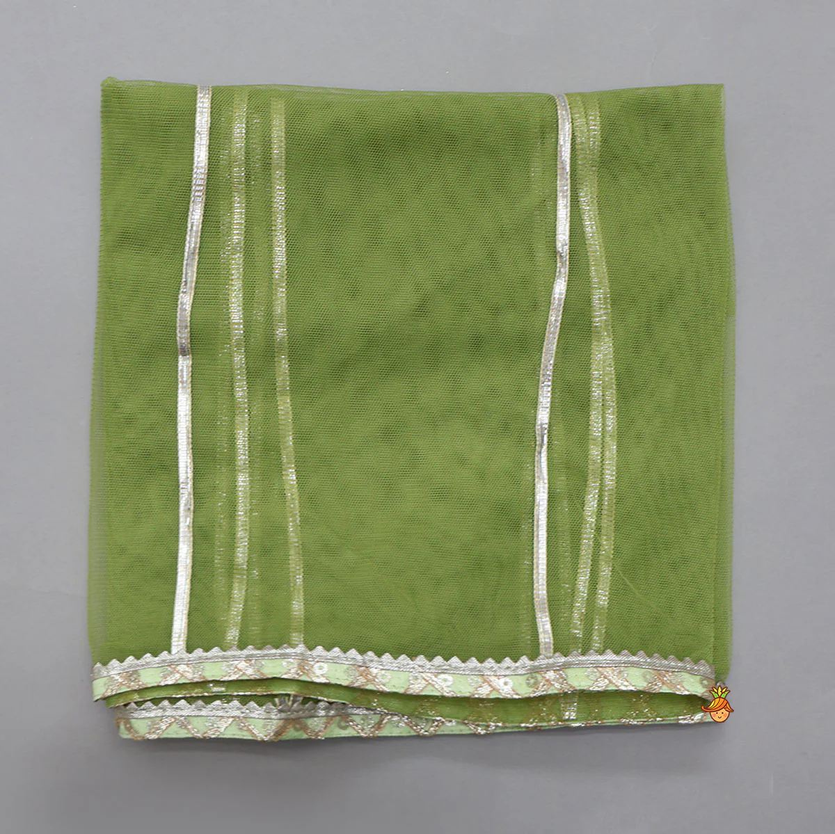 Halter Neck Printed Kurti And Sharara With Contrasting Dupatta - Image 7
