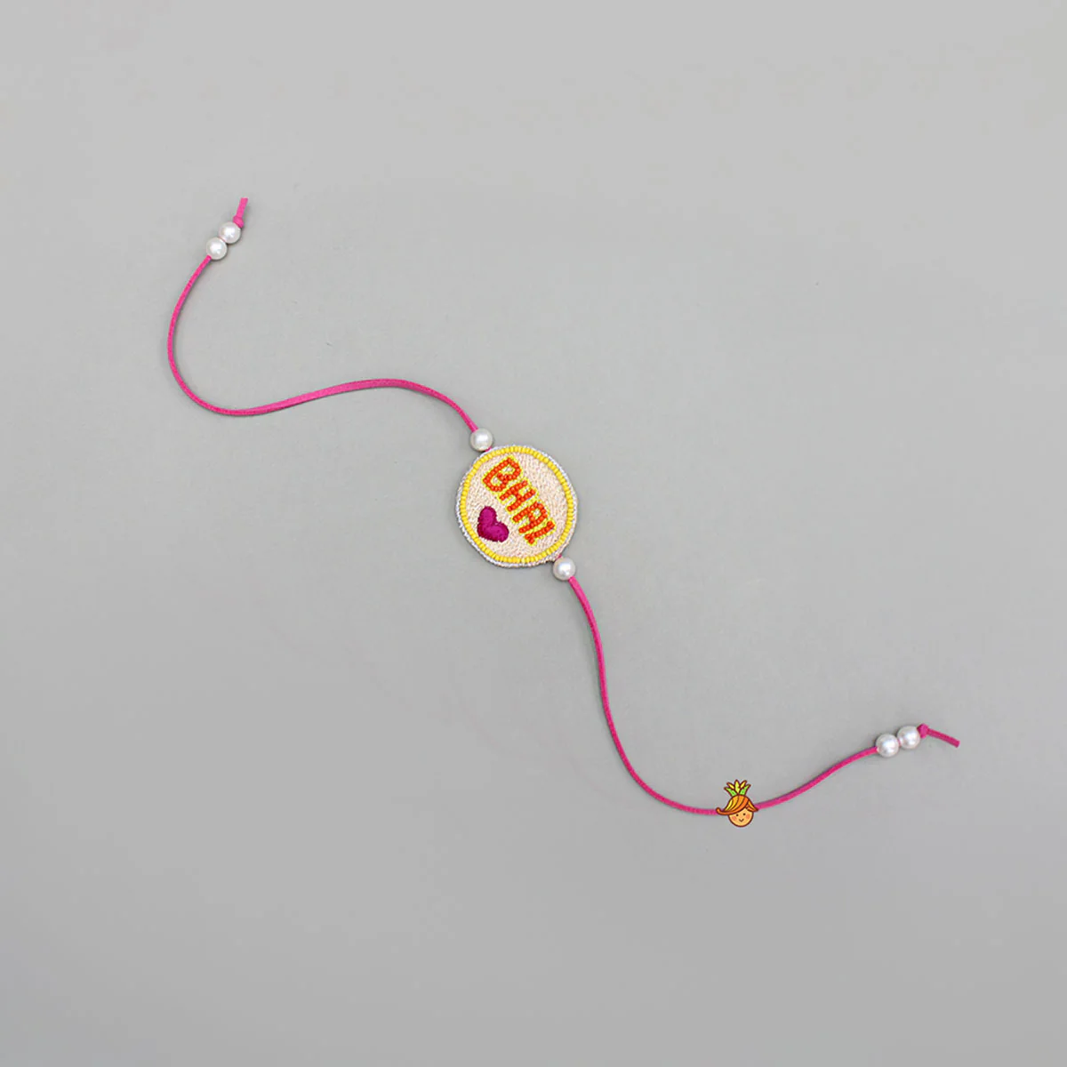 Hand Beaded And Embroidered Bhai Rakhi