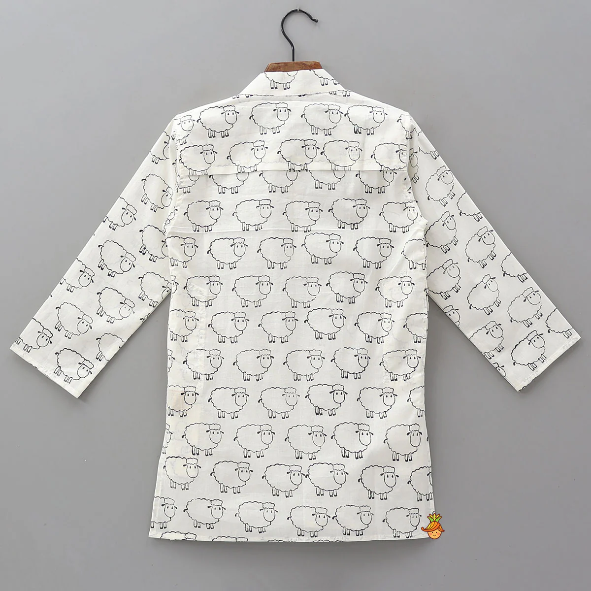 Hand Block Printed Kurta - Set Of 2 - Image 5