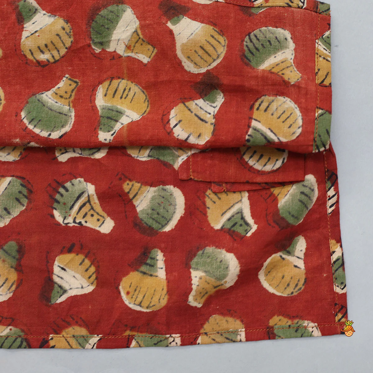 Hand Block Printed Kurta - Set Of 2 - Image 8