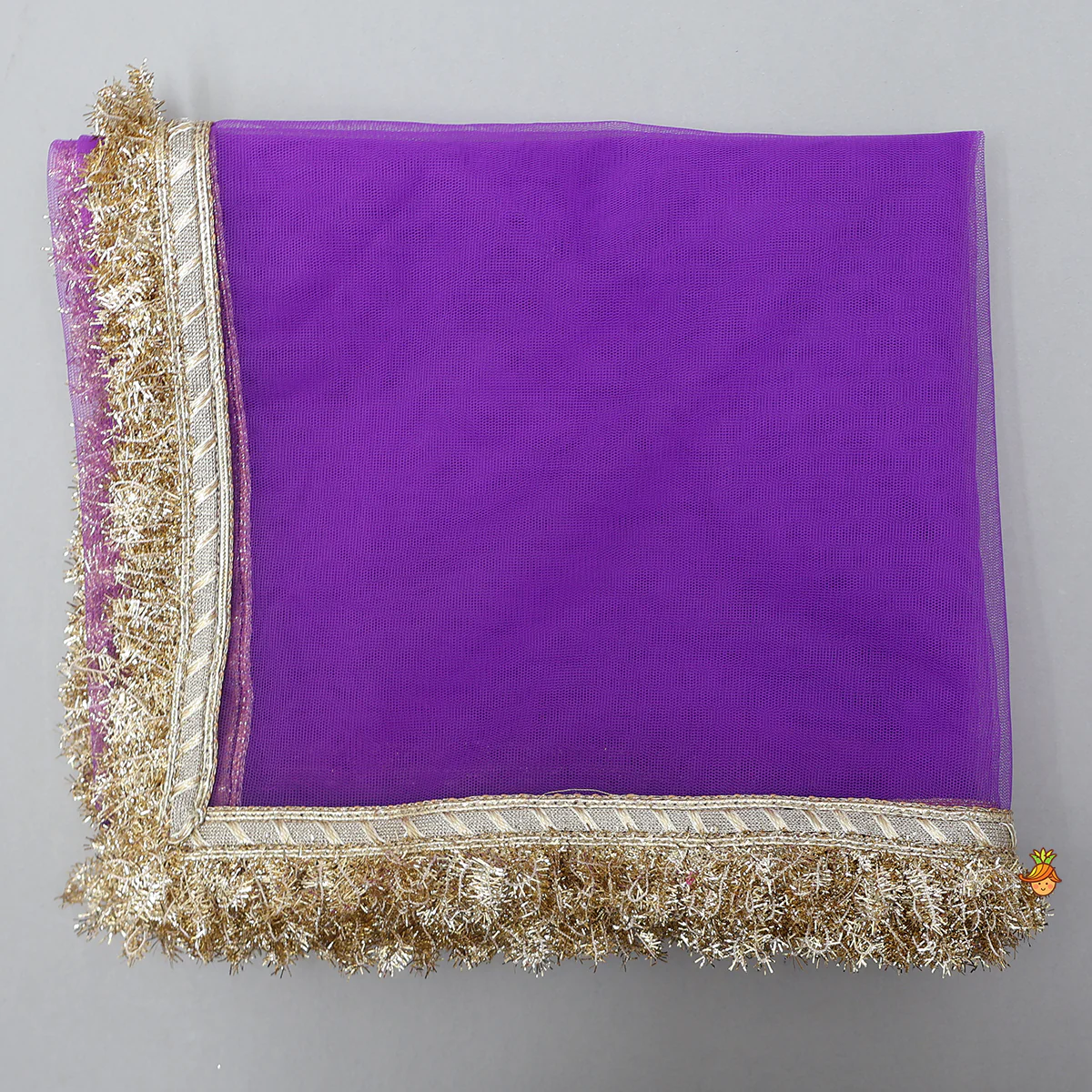 Hand Embroidered Kurti And Salwar With Contrasting Dupatta - Image 7