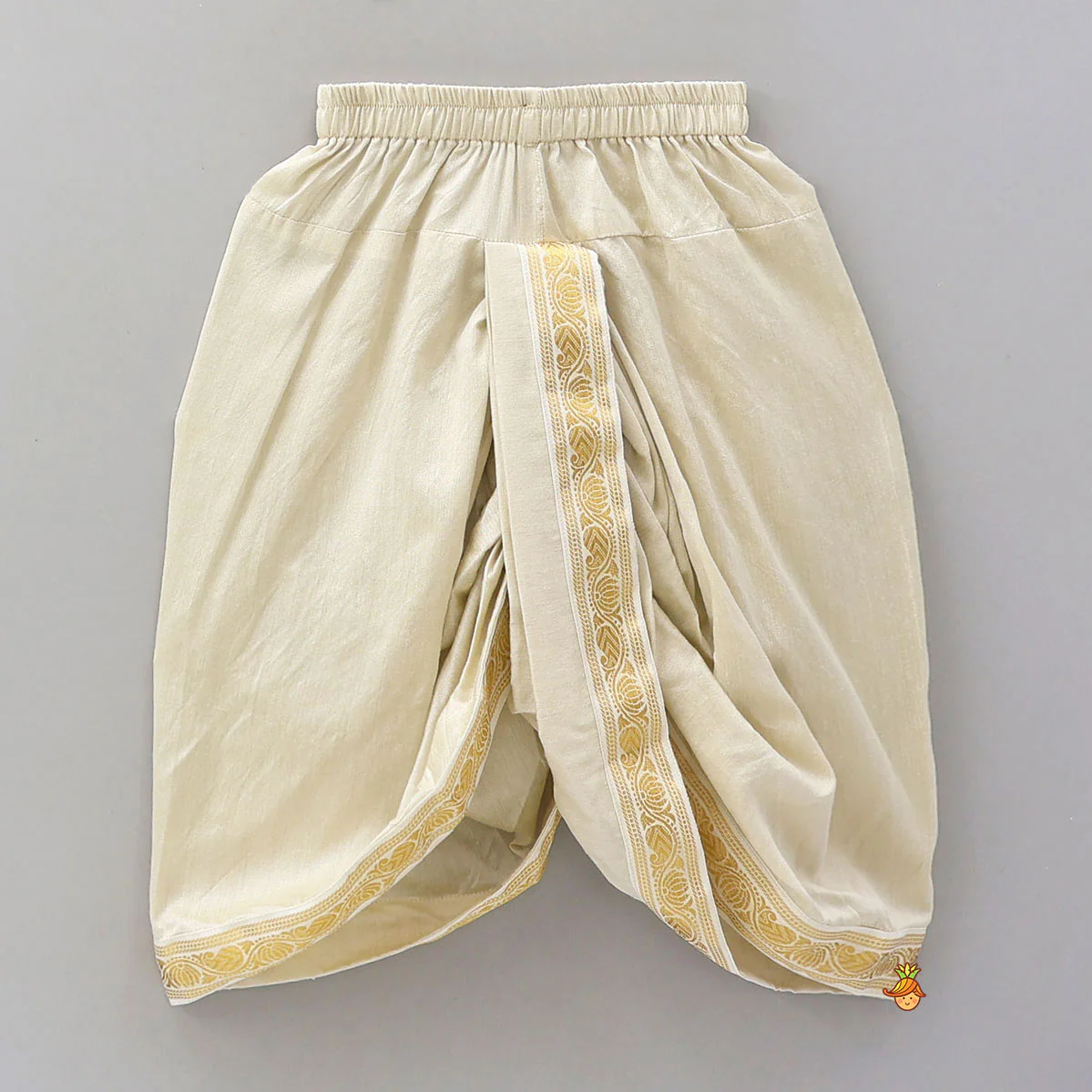 Hand Embroidered Sherwani And Dhoti - Image 4
