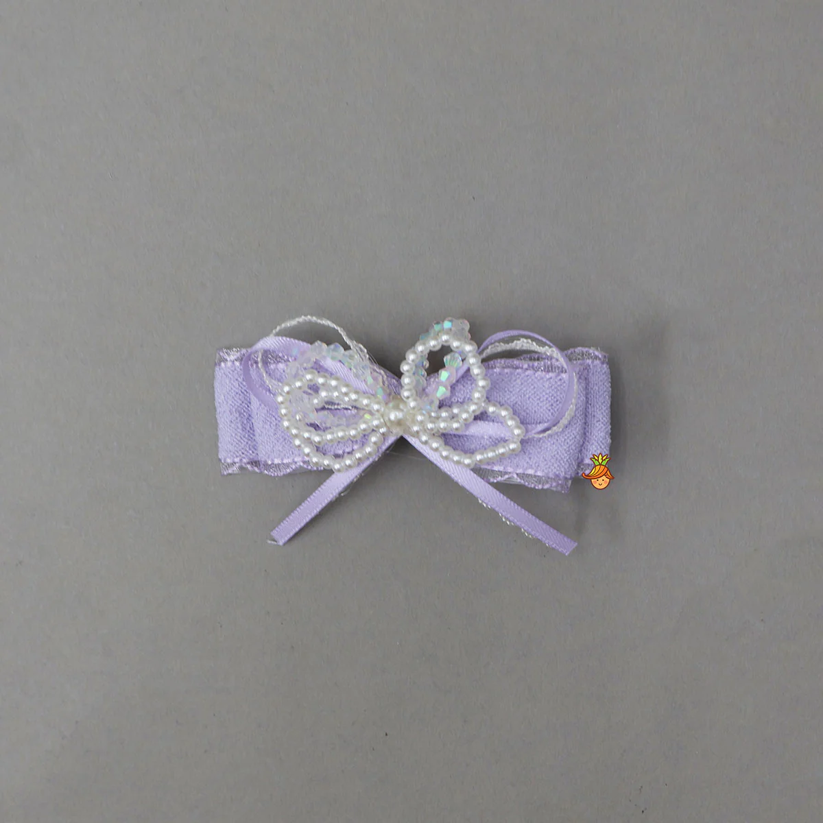 Handcrafted Cute Ribbon Hair Clip - Set Of 2 - Image 3