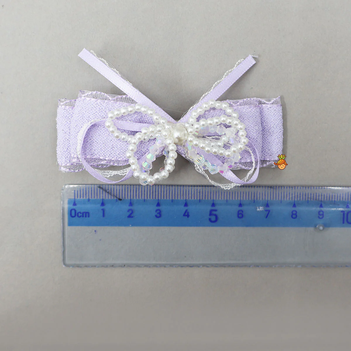 Handcrafted Cute Ribbon Hair Clip - Set Of 2 - Image 5