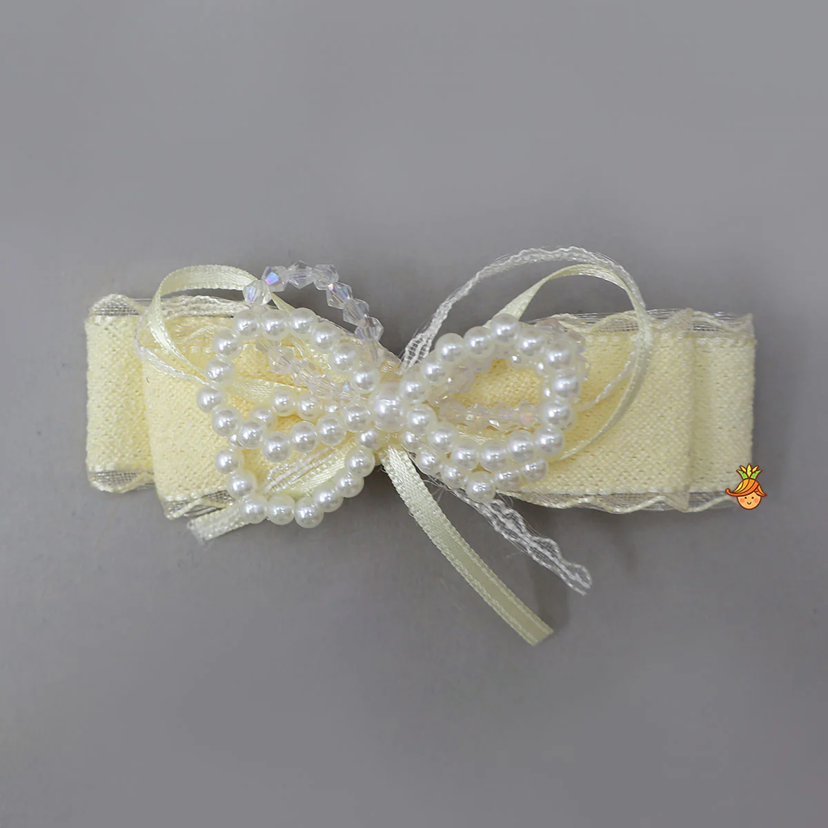 Handcrafted Ribbon Hair Clip - Set Of 2 - Image 3