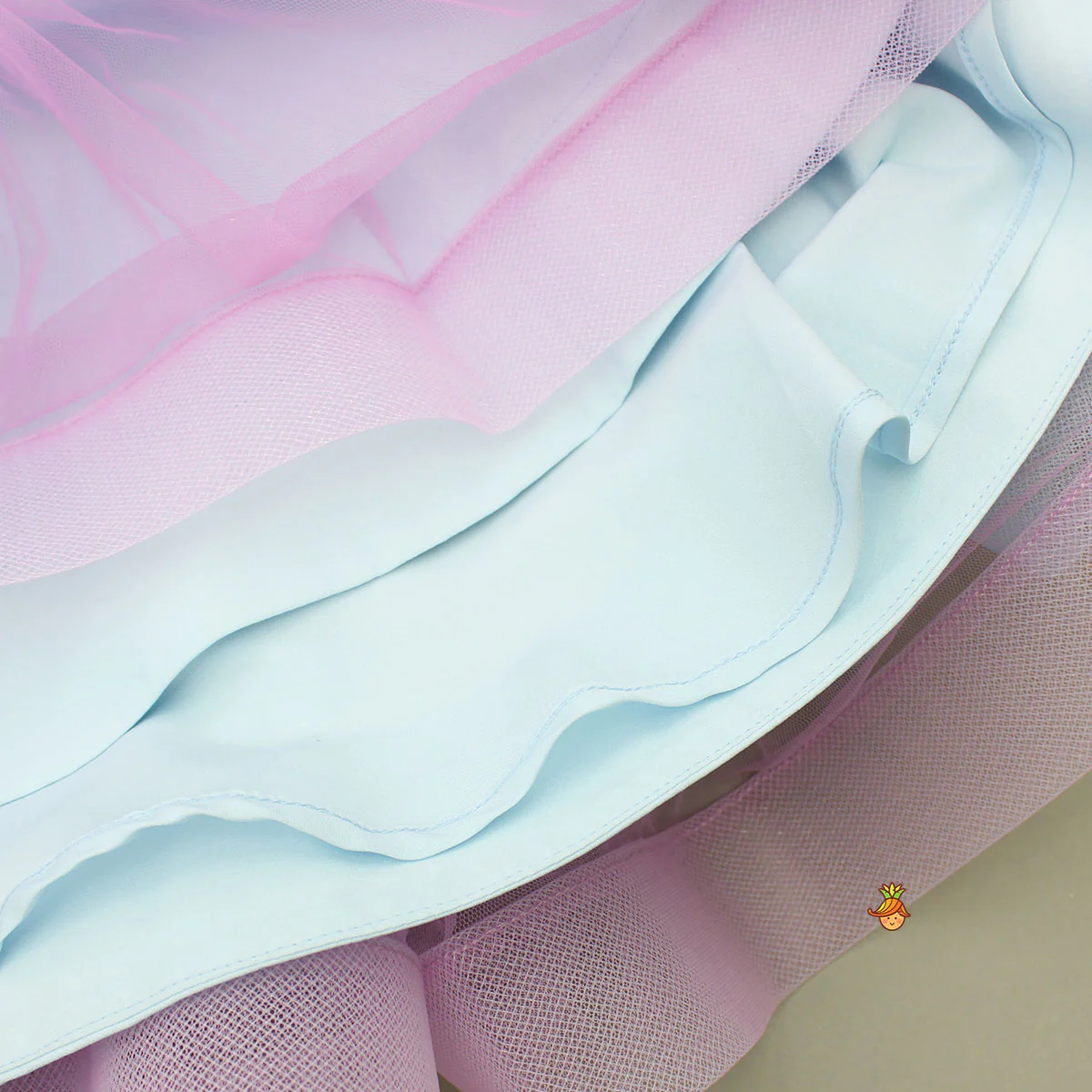 Holographic Sequin Embellished Layered Dress - Image 4