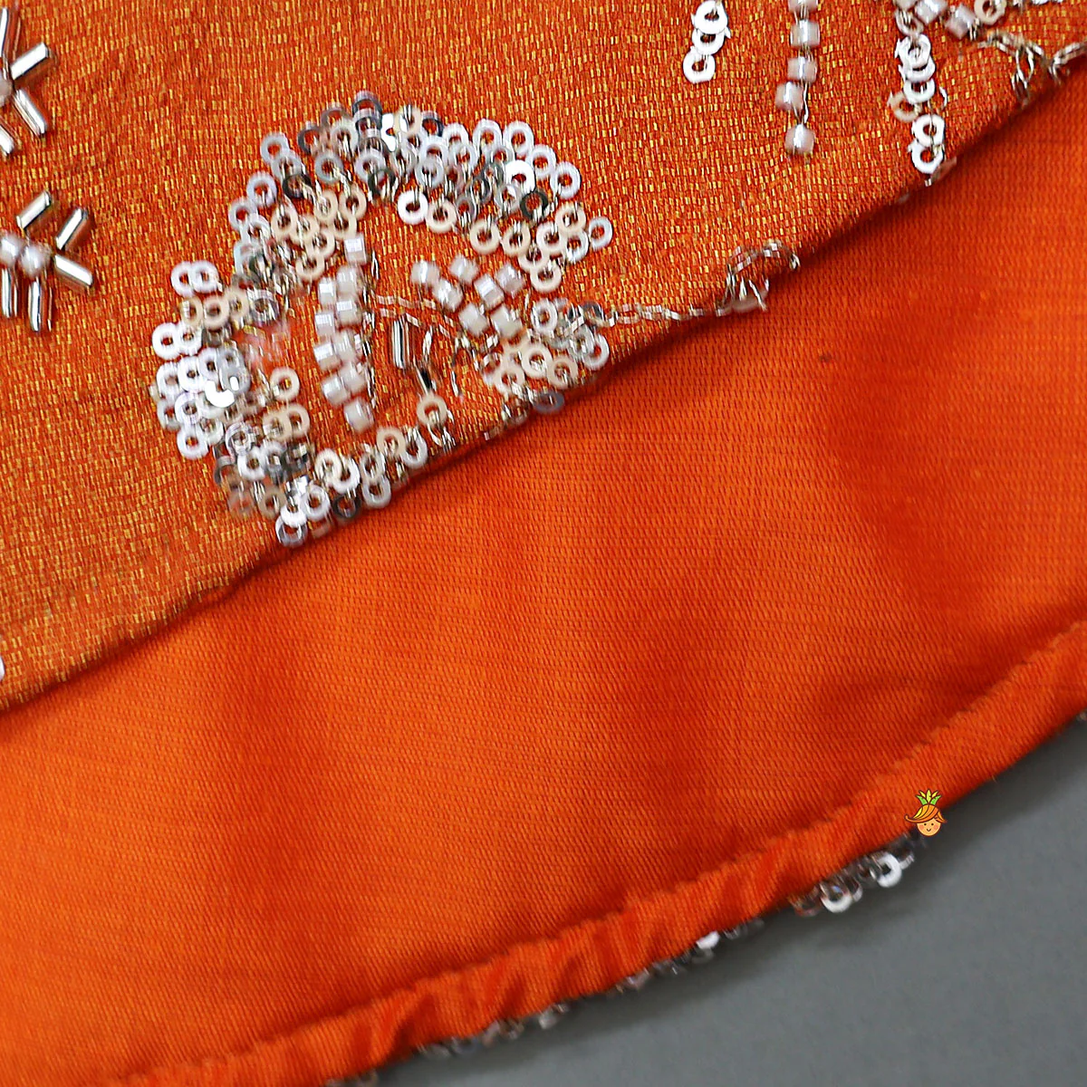 Intricate Beads And Cut Dana Embroidered Kurti With Flared Palazzo - Image 5
