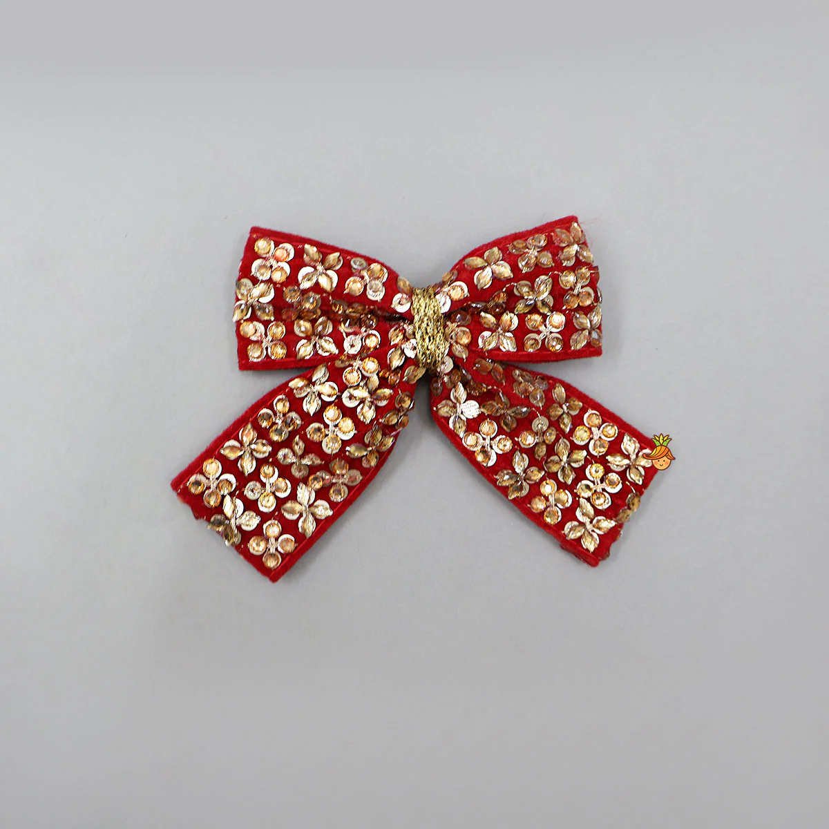 Intricately Embroidered Eye-Catching Hair Clip
