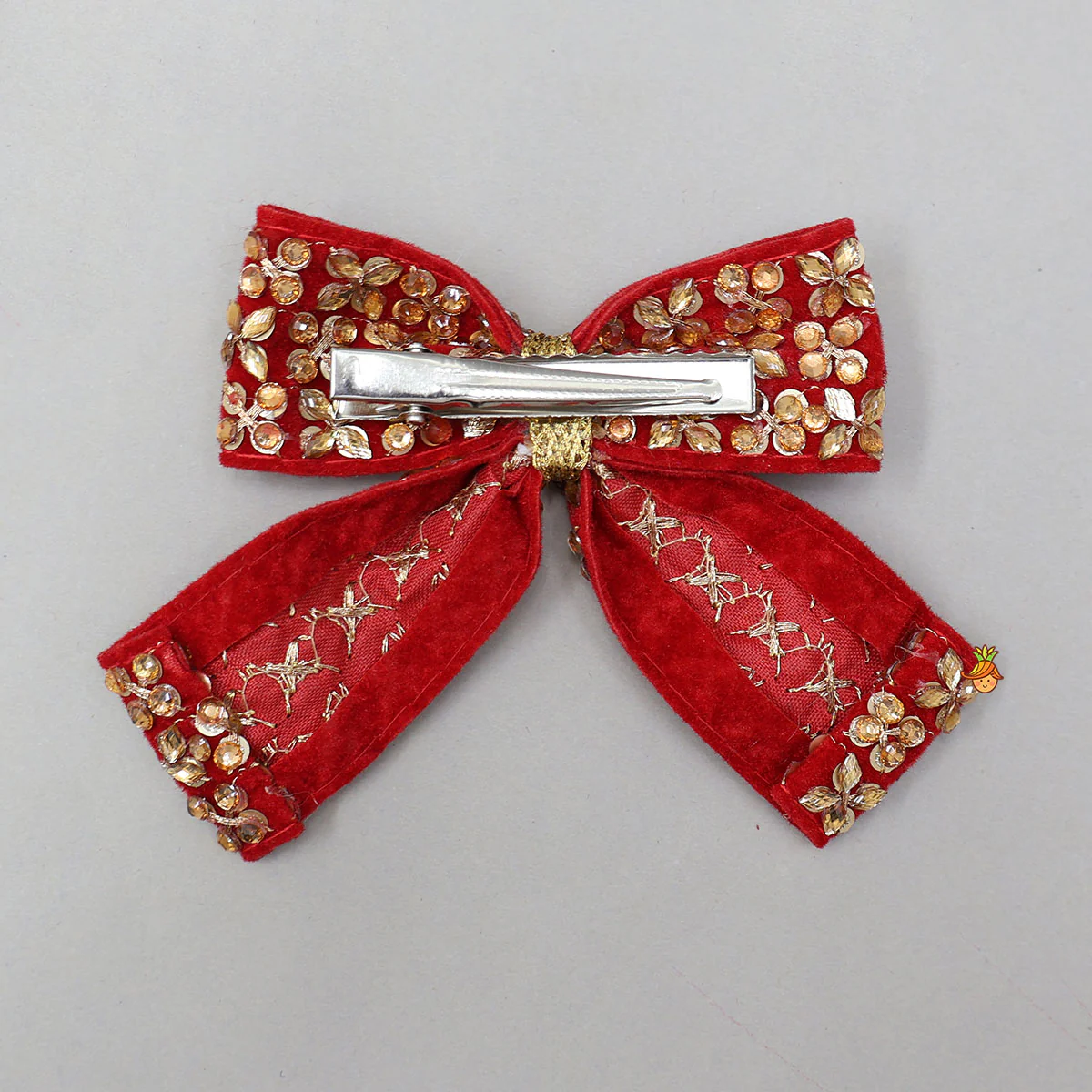 Intricately Embroidered Eye-Catching Hair Clip - Image 2