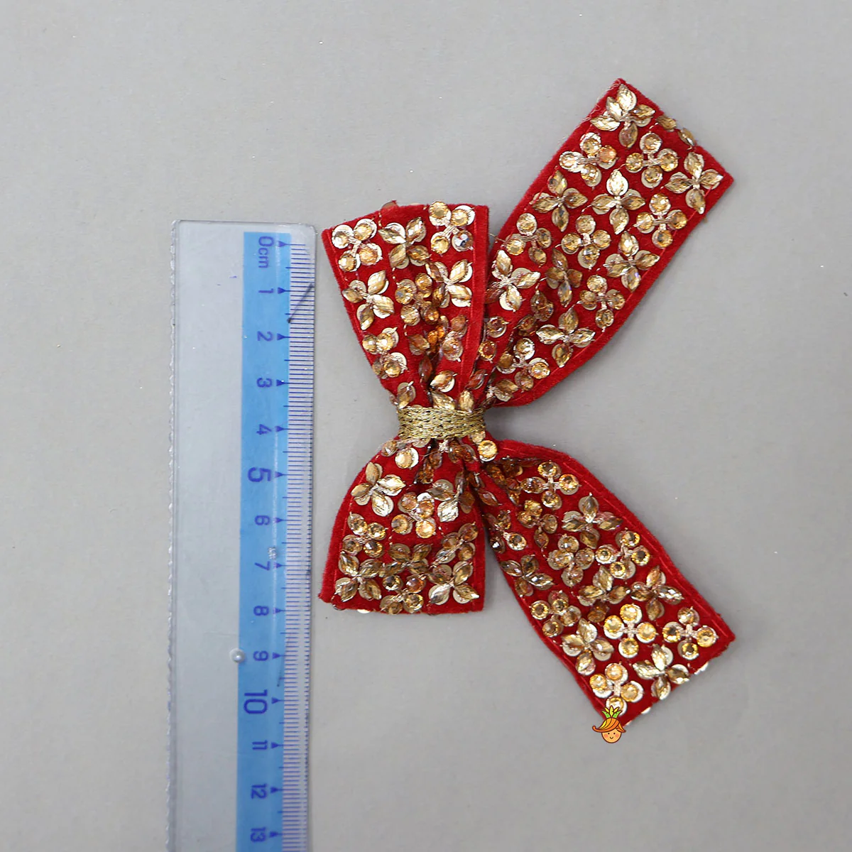 Intricately Embroidered Eye-Catching Hair Clip - Image 5
