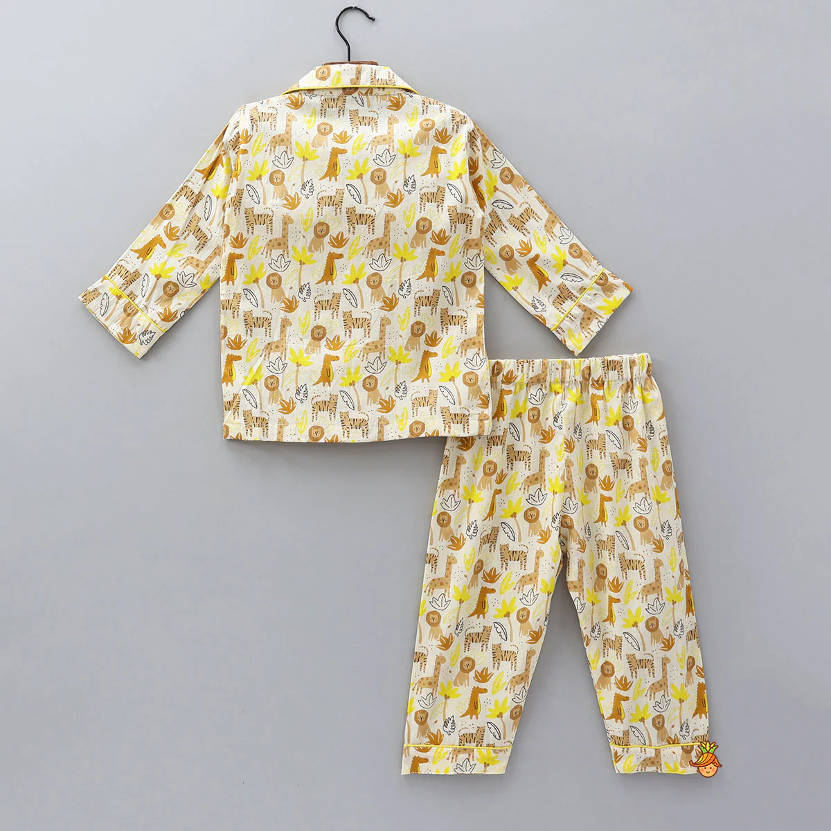 Jungle-Themed Printed Cotton Sleepwear - Image 2