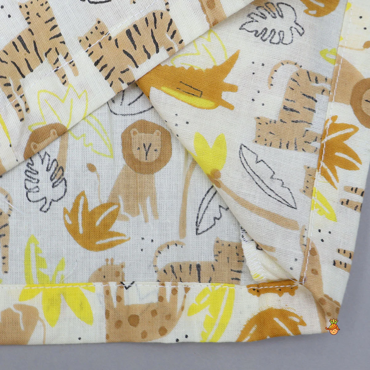 Jungle-Themed Printed Cotton Sleepwear - Image 5