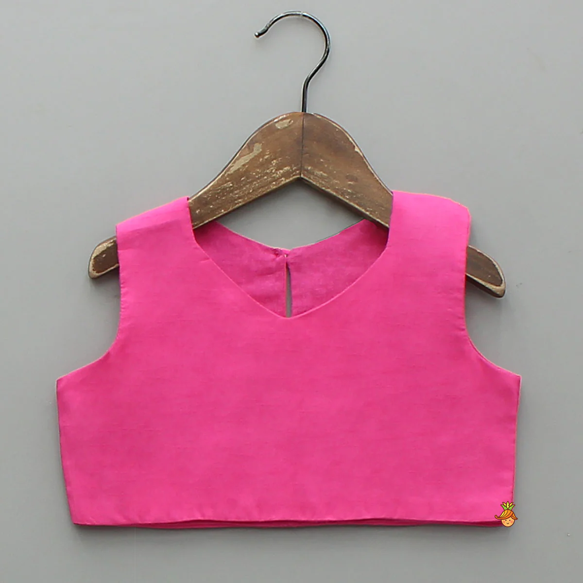 Kaftan Top With Inner Crop Top And Pant - Image 4