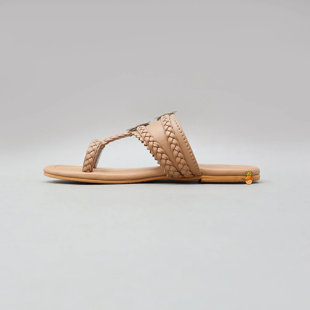 Kolhapuri Flats With Braided Detailing - Image 5